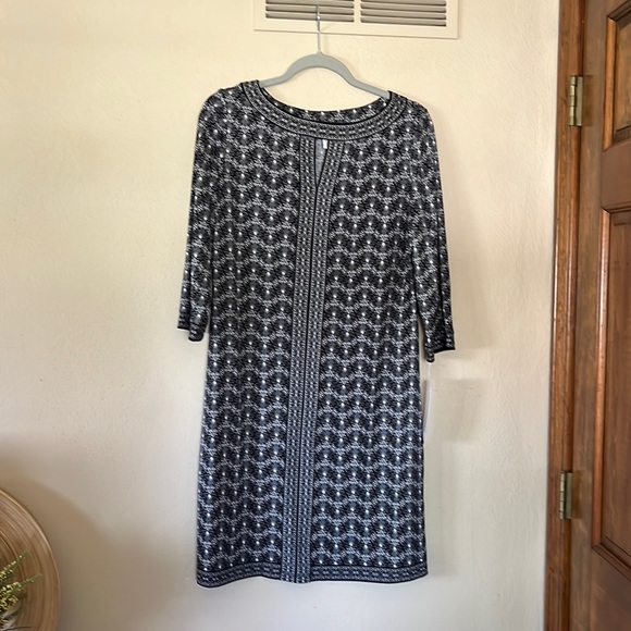 Wisp Dresses | Wisp Marnie Knit Dress Size 8 New with Tags | Color: Black/White | Size: 8 | Jeanbeank67's Closet